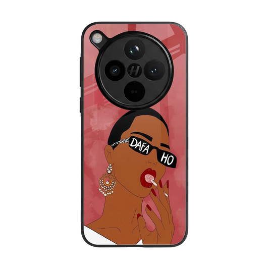 Dafa Ho back phone cover | glass case for oppo find x8
