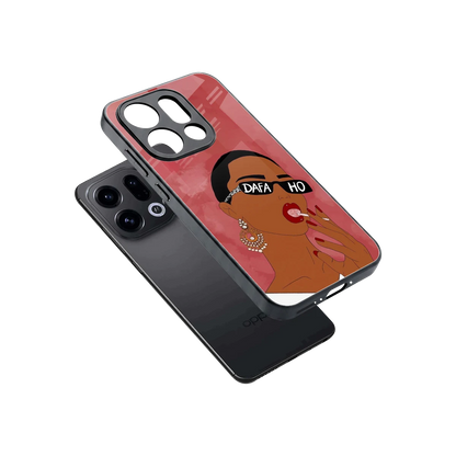 Dafa Ho sleek oppo find x9 cover with tempered glass back and TPU edges