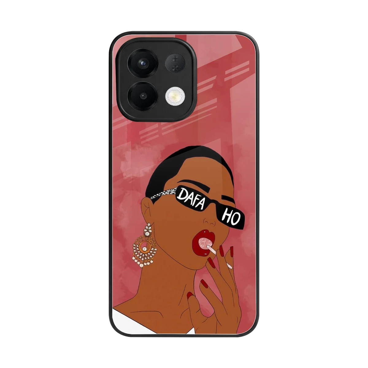 Dafa Ho back phone cover | glass case for oppo k13 5g
