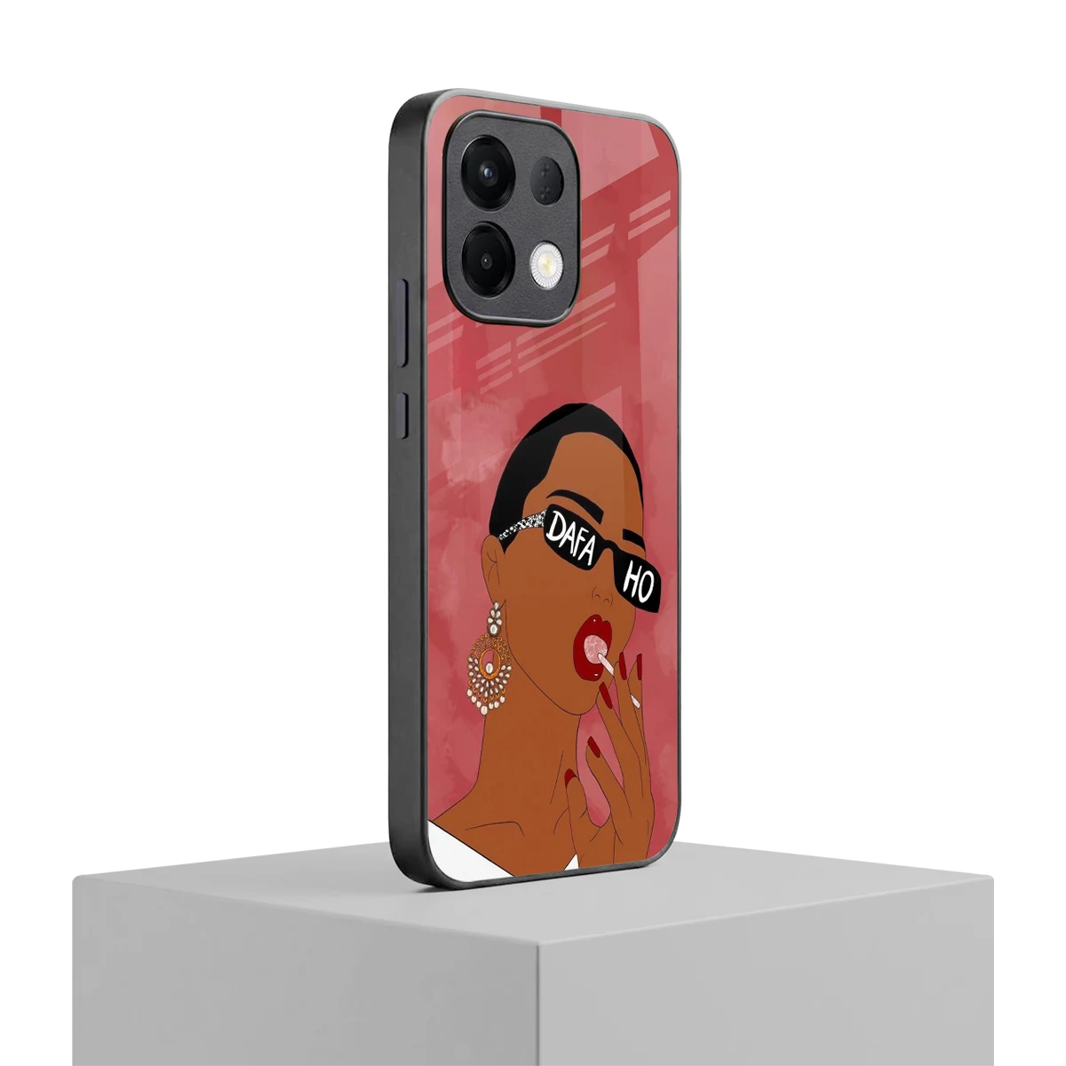 Dafa Ho oppo k13 5g mobile cover | shockproof glass phone case