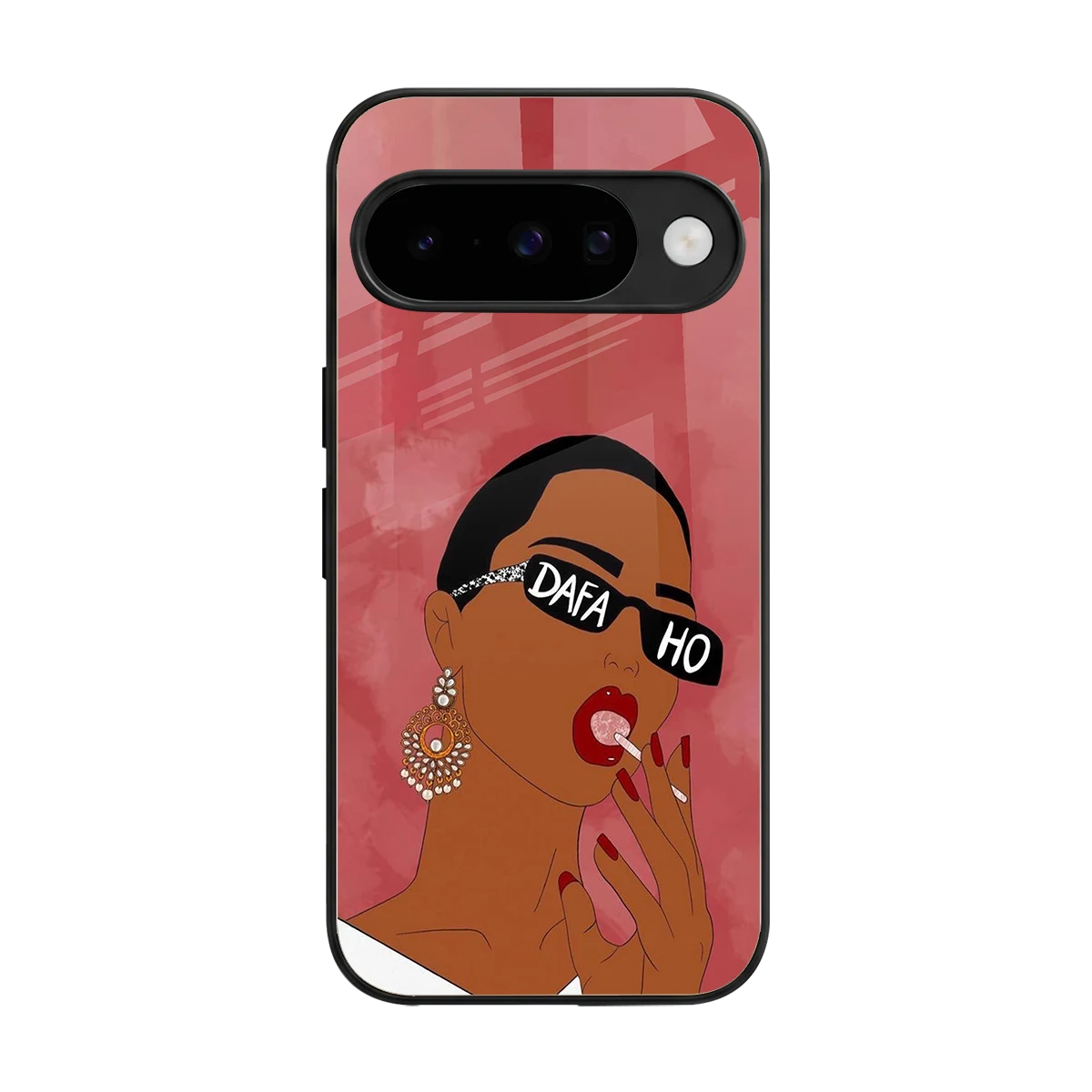Dafa Ho back phone cover | glass case for google pixel 10