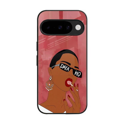 Dafa Ho back phone cover | glass case for google pixel 10