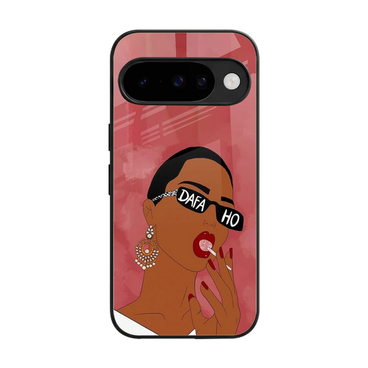 Dafa Ho back phone cover | glass case for google pixel 10