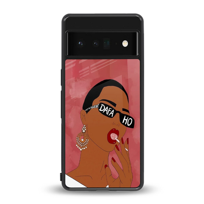 Dafa Ho back phone cover | glass case for google pixel 6 pro