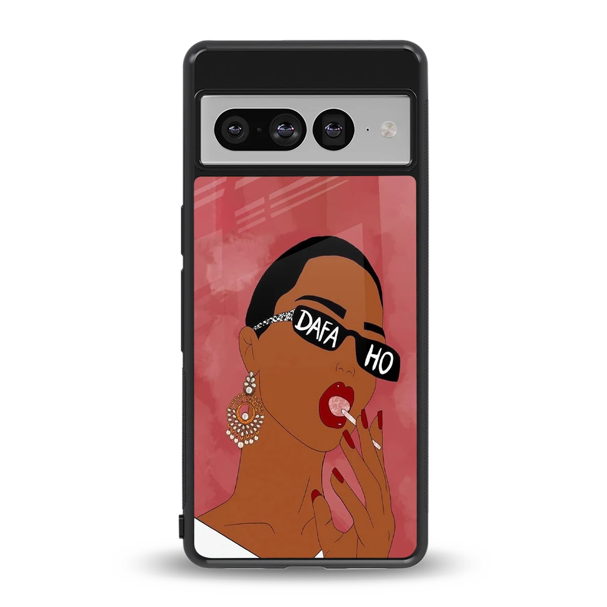 Dafa Ho back phone cover | glass case for google pixel 7 pro
