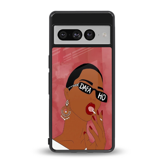 Dafa Ho back phone cover | glass case for google pixel 7 pro