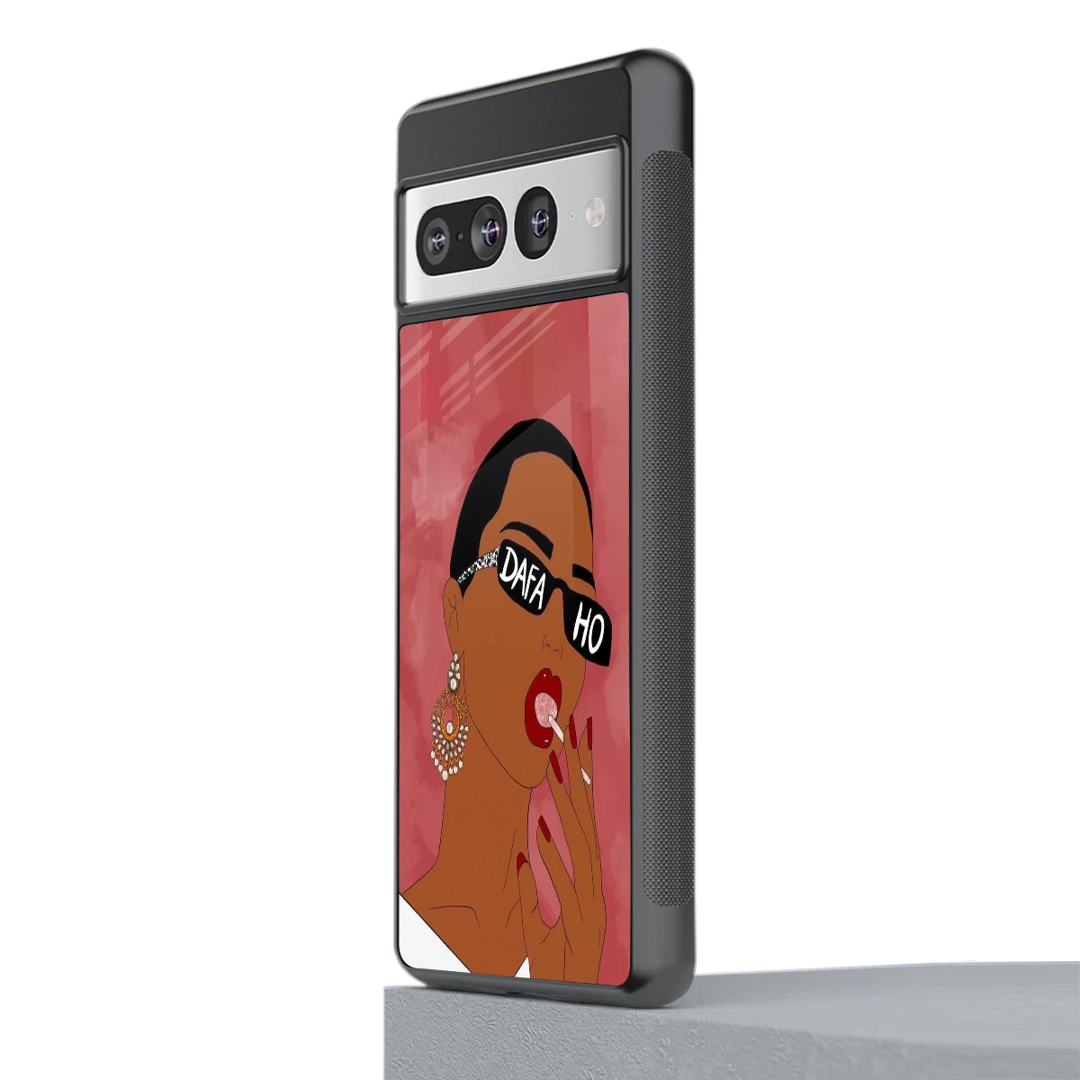 Dafa Ho stylish phone case for google pixel 7 pro | glossy glass and slim fit