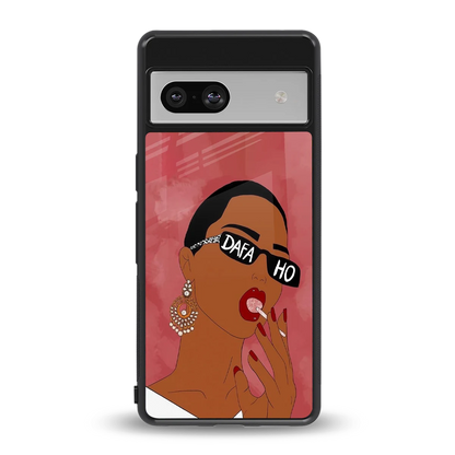 Dafa Ho back phone cover | glass case for google pixel 7