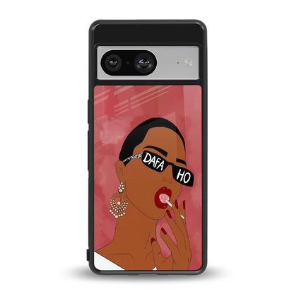 Dafa Ho back phone cover | glass case for google pixel 8