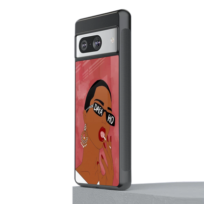 Dafa Ho stylish phone case for google pixel 8 | glossy glass and slim fit