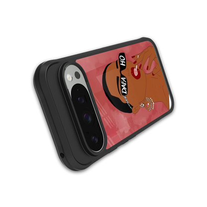 Dafa Ho stylish phone case for google pixel 9 pro xl | glossy glass and slim fit