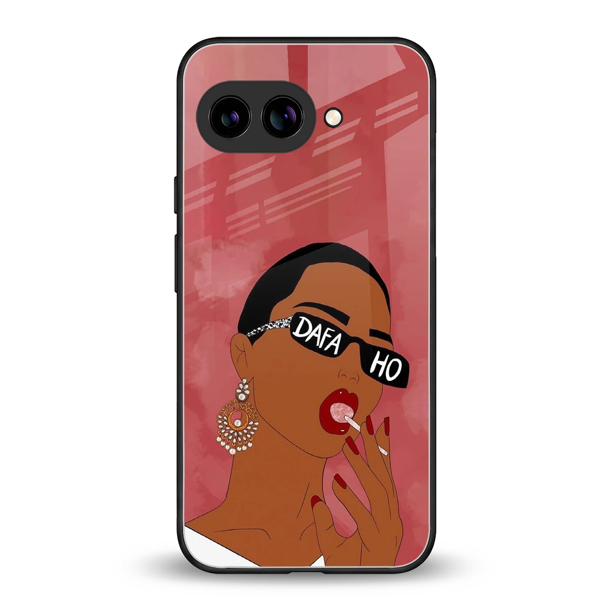 Dafa Ho back phone cover | glass case for google pixel 10a