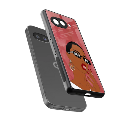 Dafa Ho sleek google pixel 10a cover with tempered glass back and TPU edges
