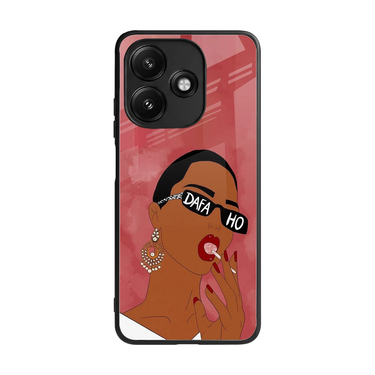 Dafa Ho back phone cover | glass case for redmi 12 5g