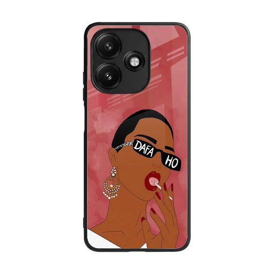 Dafa Ho back phone cover | glass case for redmi 12 5g