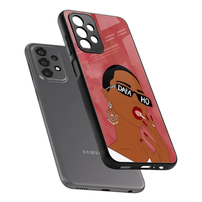 Dafa Ho sleek samsung galaxy a23 cover with tempered glass back and TPU edges