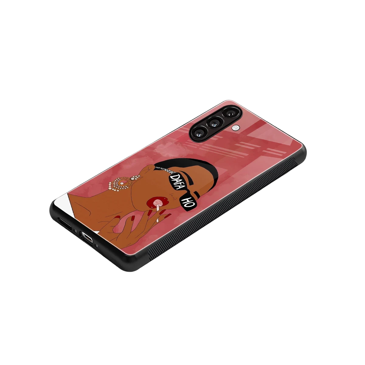 Dafa Ho stylish phone case for samsung galaxy m35 5g | glossy glass and slim fit
