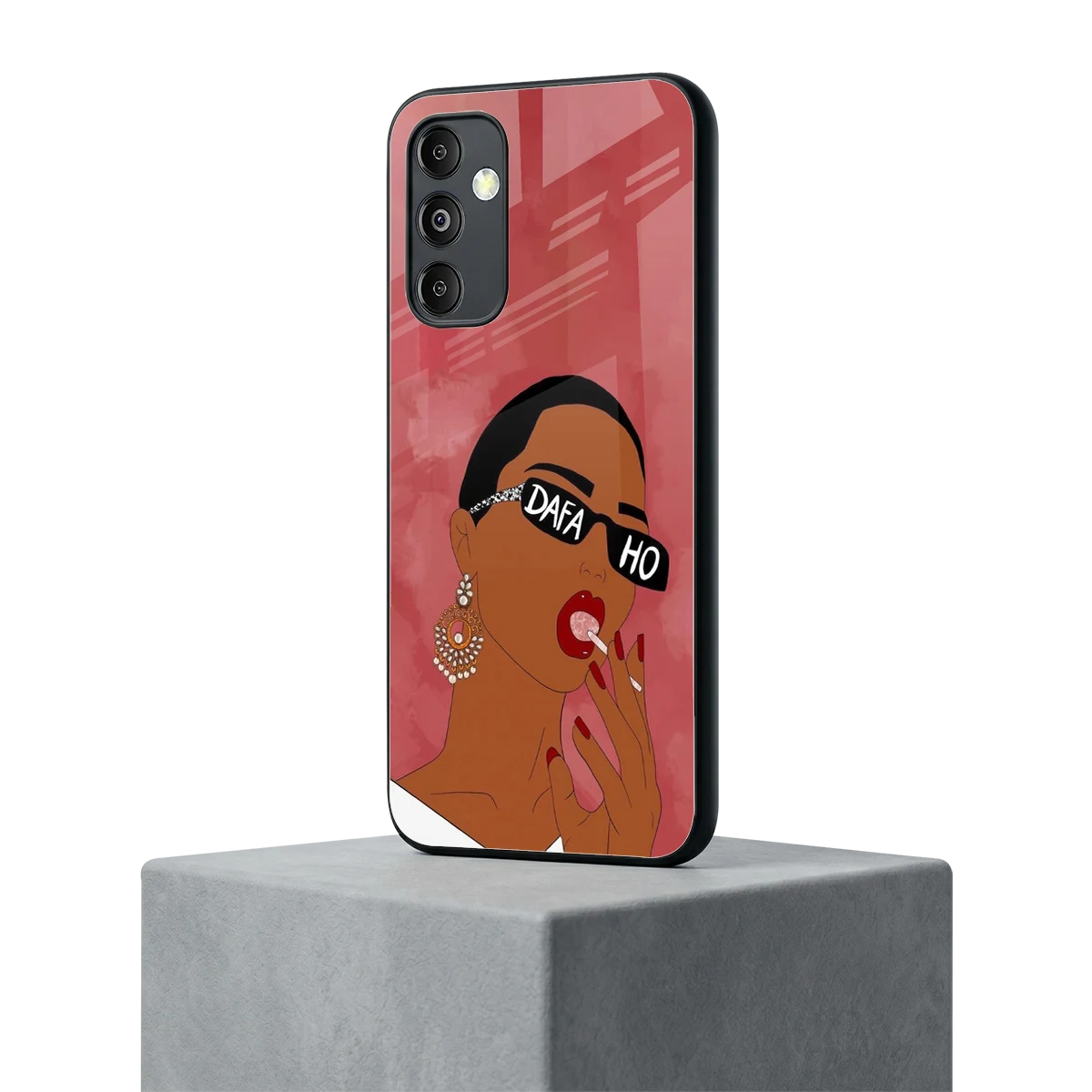Dafa Ho samsung galaxy m14 5g mobile cover | shockproof glass phone case