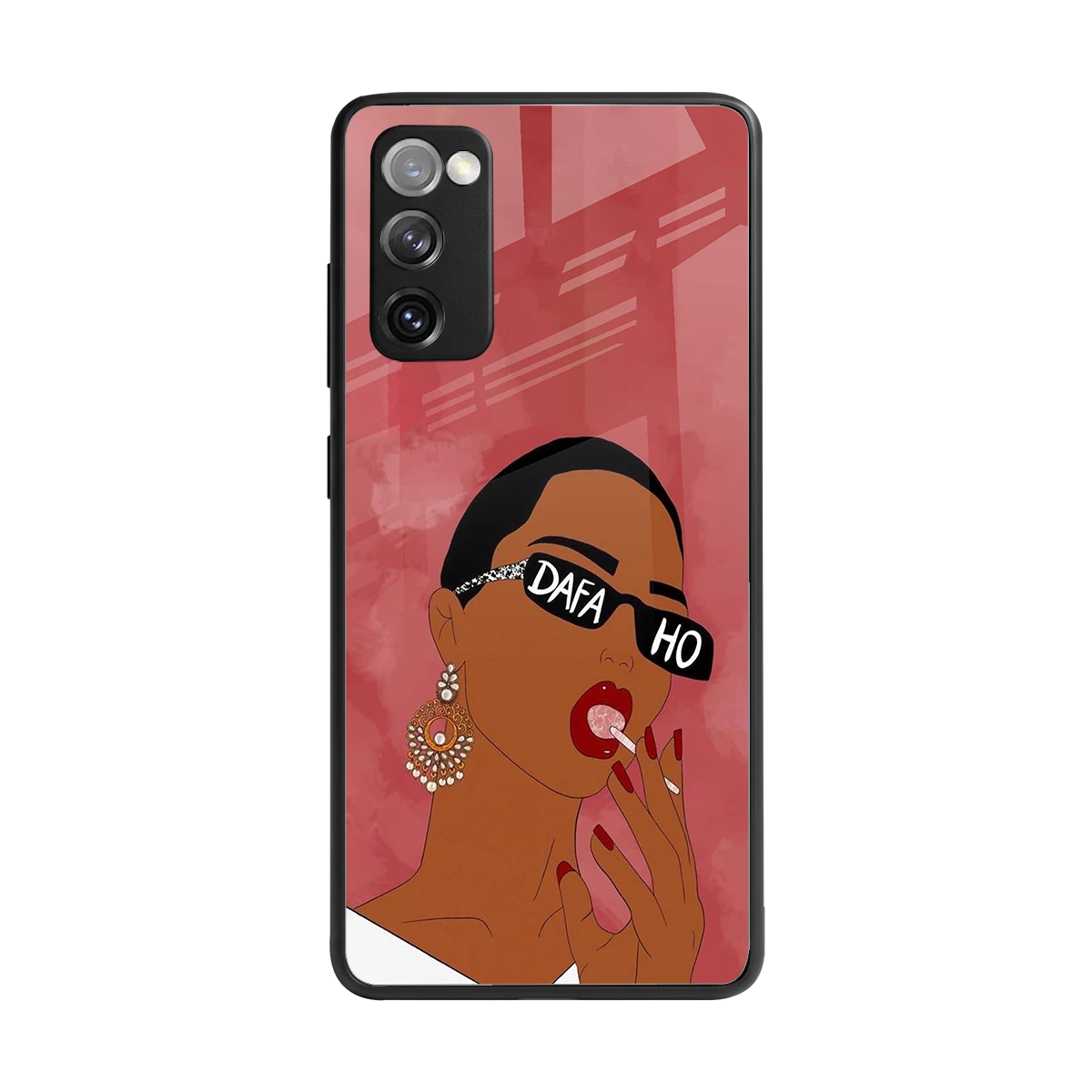 Dafa Ho back phone cover | glass case for samsung galaxy s20 fe