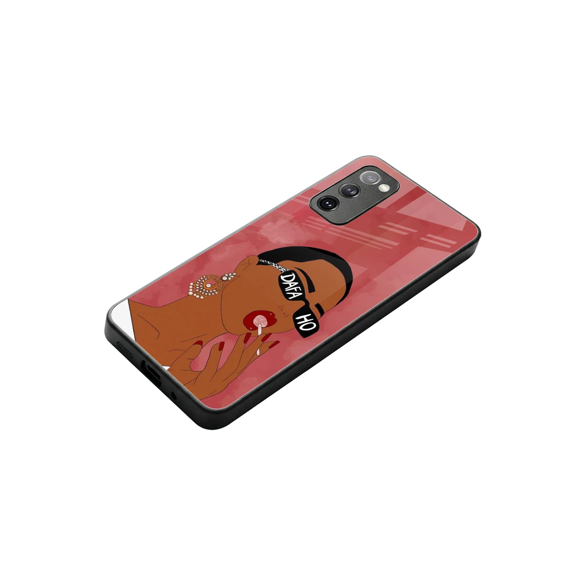 Dafa Ho stylish phone case for samsung galaxy s20 fe | glossy glass and slim fit