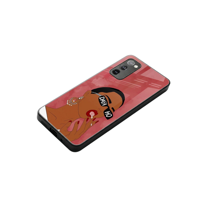 Dafa Ho stylish phone case for samsung galaxy s20 fe | glossy glass and slim fit