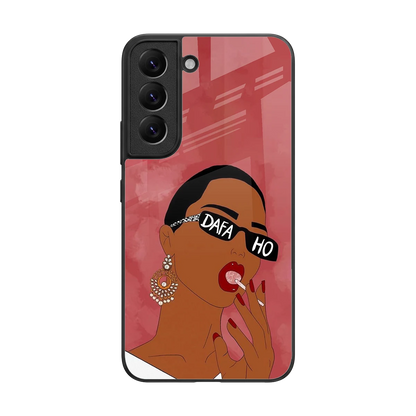 Dafa Ho back phone cover | glass case for samsung galaxy s22
