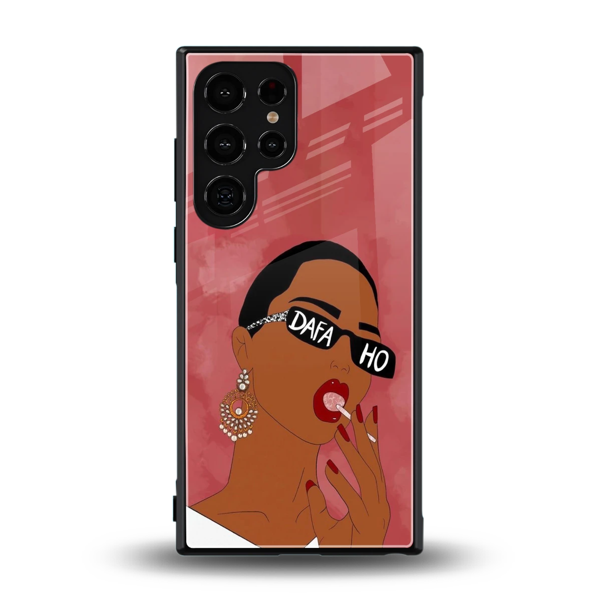 Dafa Ho back phone cover | glass case for samsung galaxy s24 ultra
