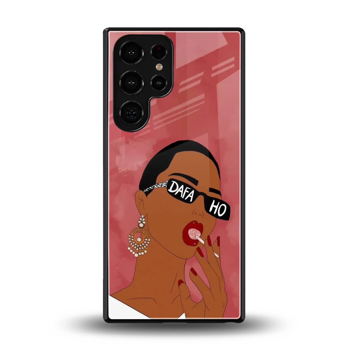 Dafa Ho back phone cover | glass case for samsung galaxy s25 ultra