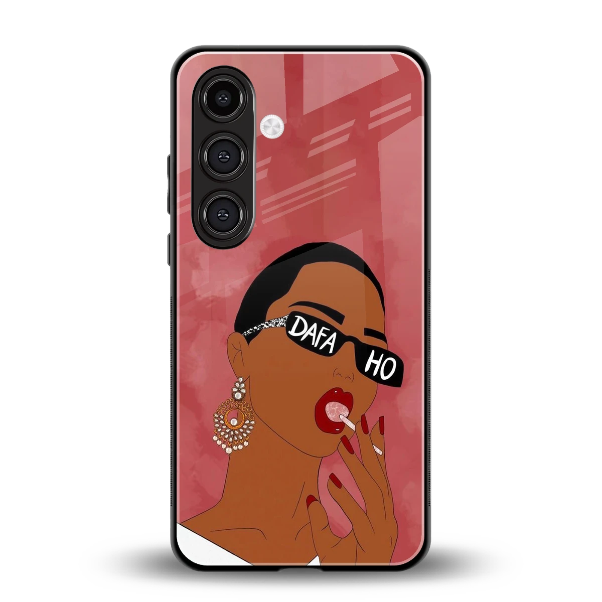 Dafa Ho back phone cover | glass case for samsung galaxy s25 fe