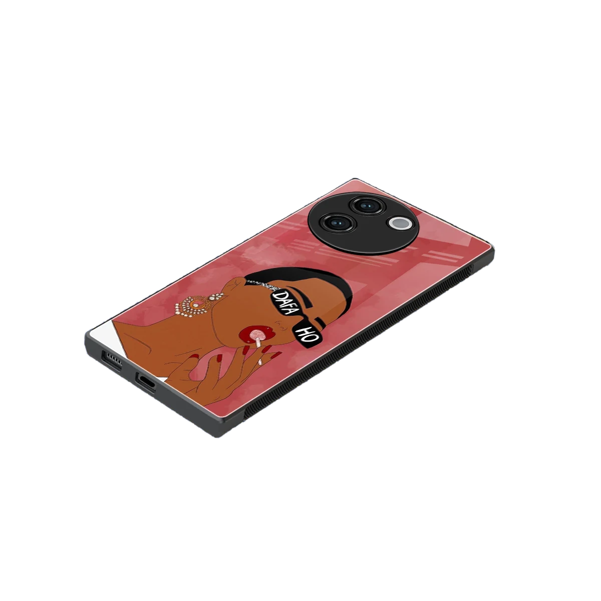 Dafa Ho stylish phone case for vivo v30e | glossy glass and slim fit