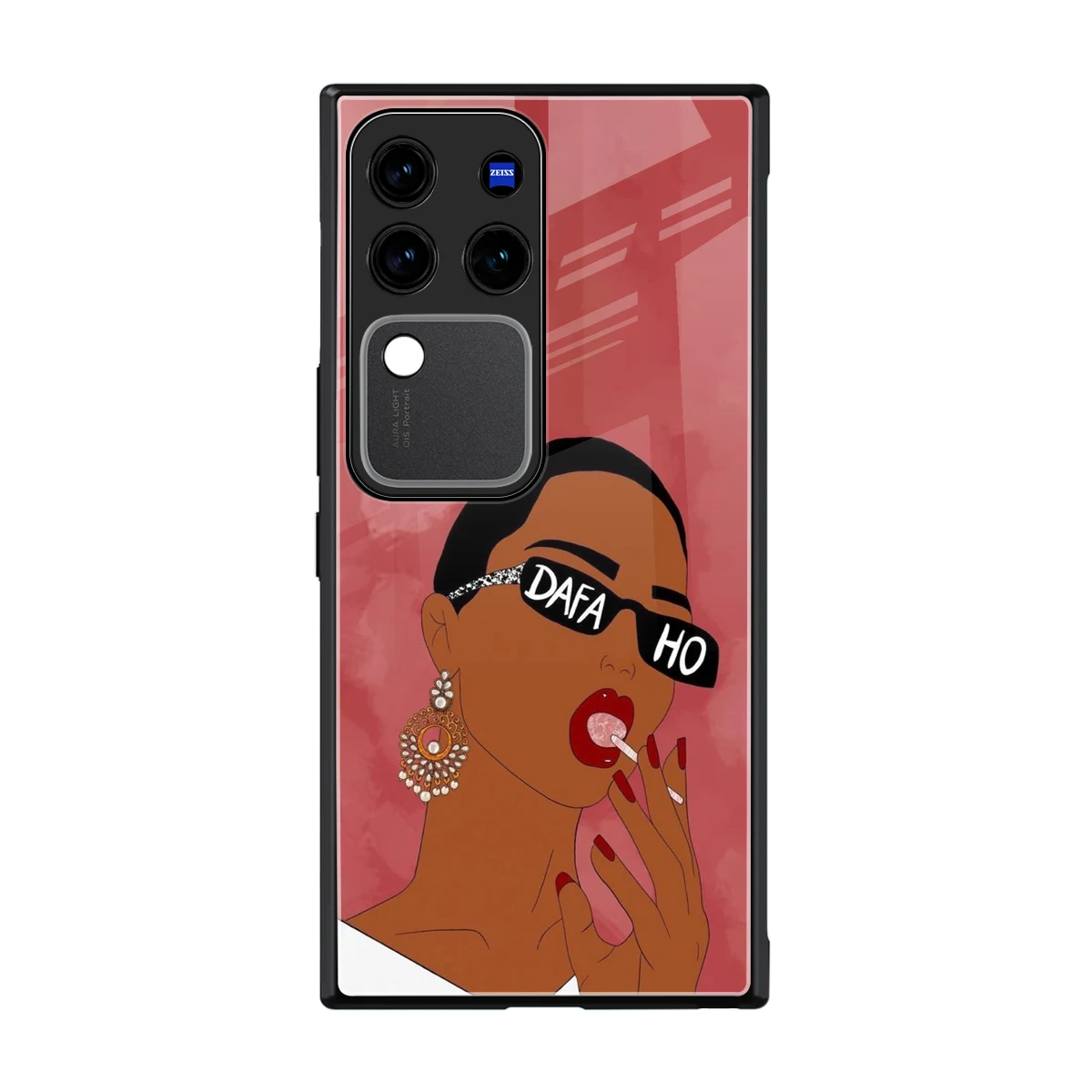 Dafa Ho back phone cover | glass case forvivo v30 pro