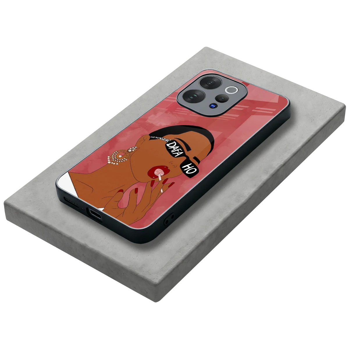 Dafa Ho stylish phone case for vivo v70 elite | glossy glass and slim fit