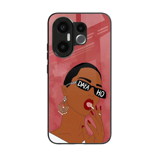 Dafa Ho back phone cover | glass case for vivo x200 fe