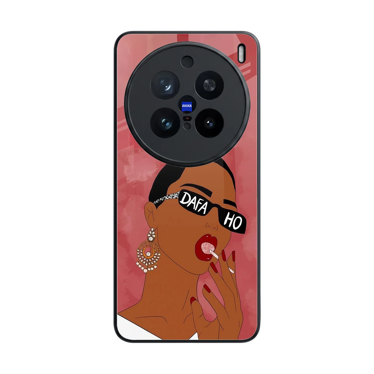 Dafa Ho back phone cover | glass case for vivo x200 pro