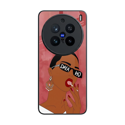 Dafa Ho back phone cover | glass case for vivo x200 pro