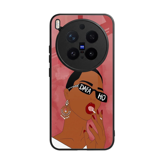 Dafa Ho back phone cover | glass case for vivo x300 pro