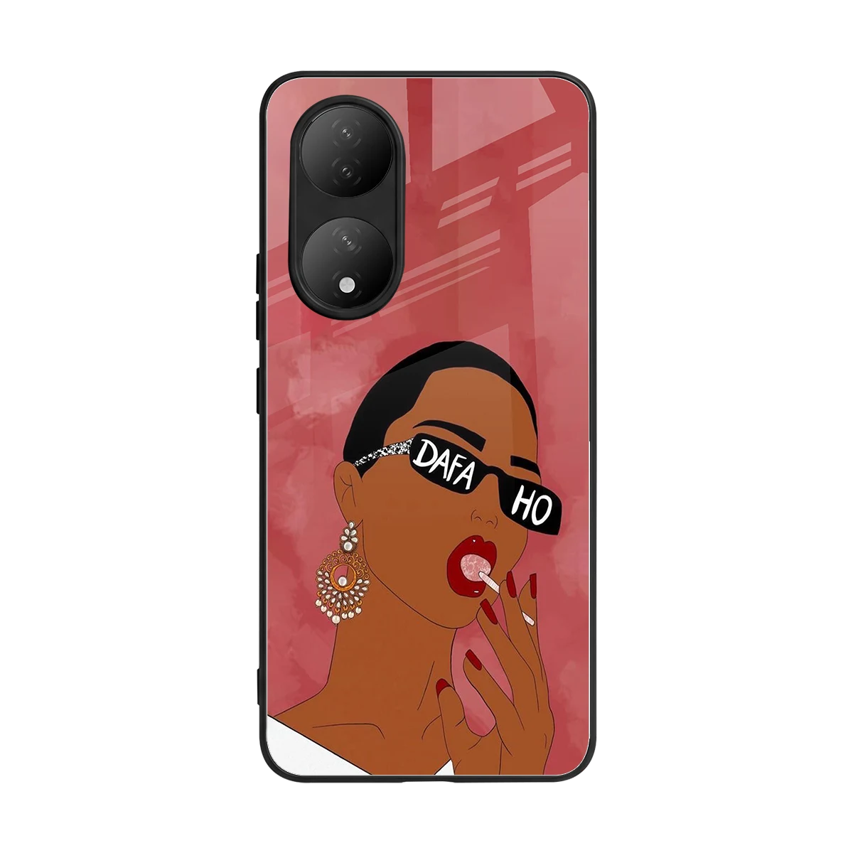 Dafa Ho back phone cover | glass case for Vivo-y100