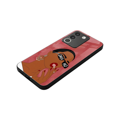 Dafa Ho stylish phone case for vivo y200 5g | glossy glass and slim fit