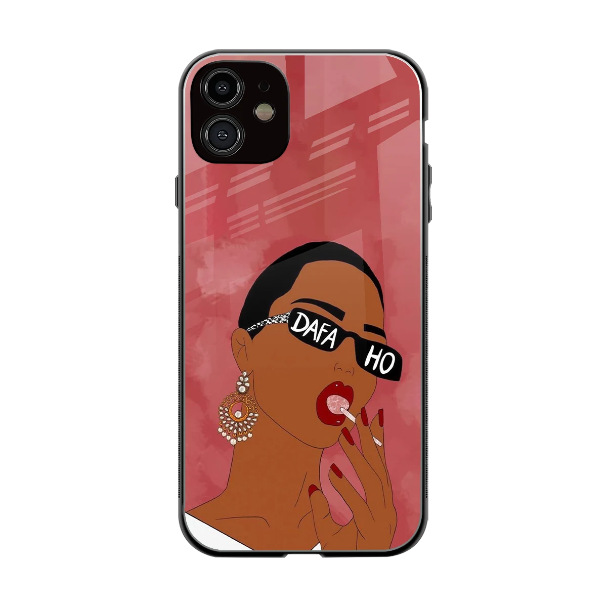 Dafa Ho back phone cover | glass case for iphone 12