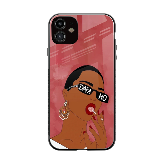 Dafa Ho back phone cover | glass case for iphone 12