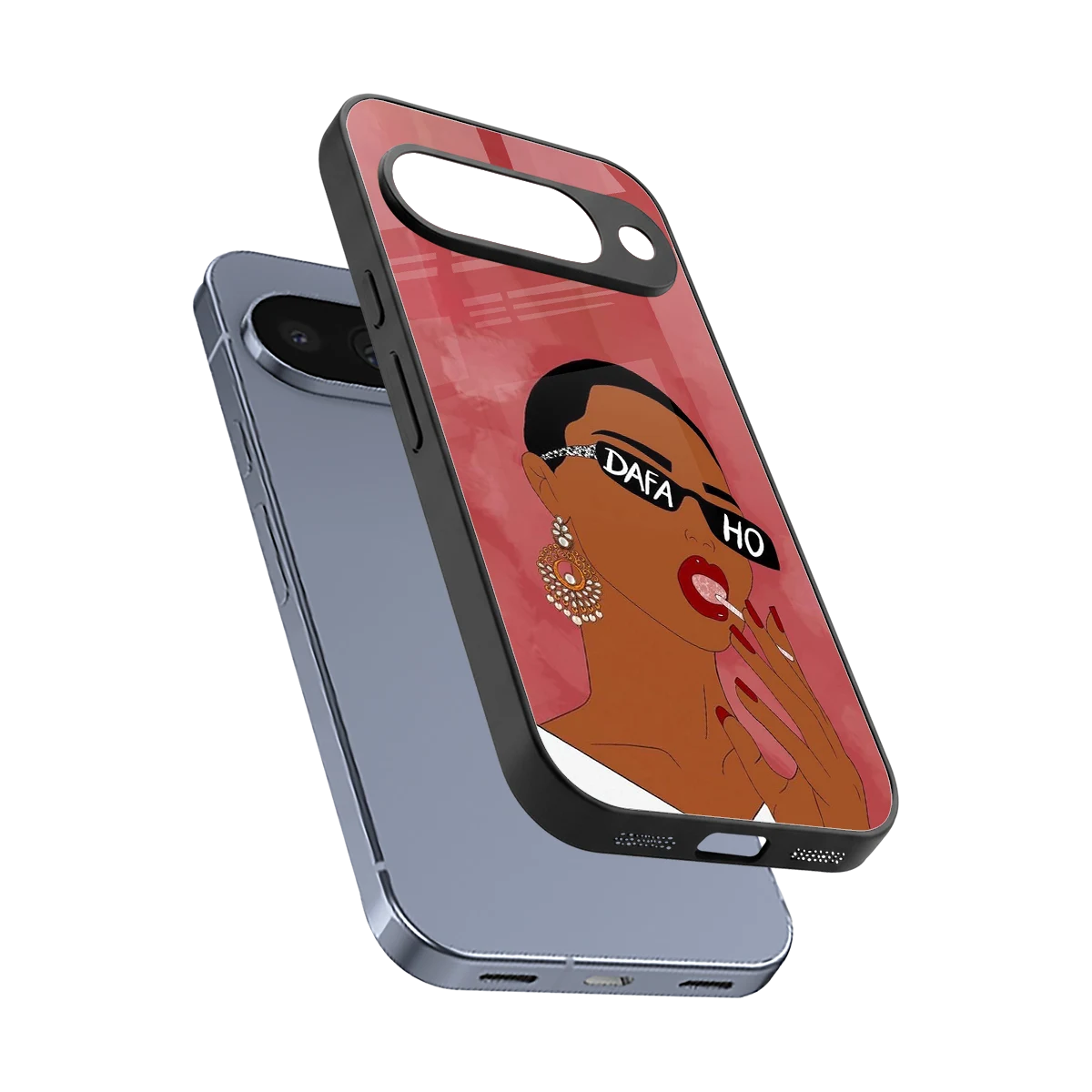 Dafa Ho sleek google pixel 10 cover with tempered glass back and TPU edges
