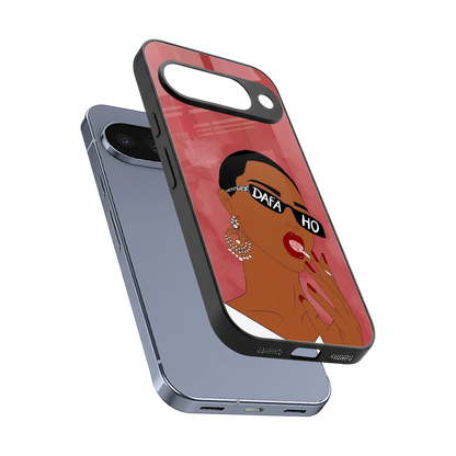 Dafa Ho sleek google pixel 10 cover with tempered glass back and TPU edges