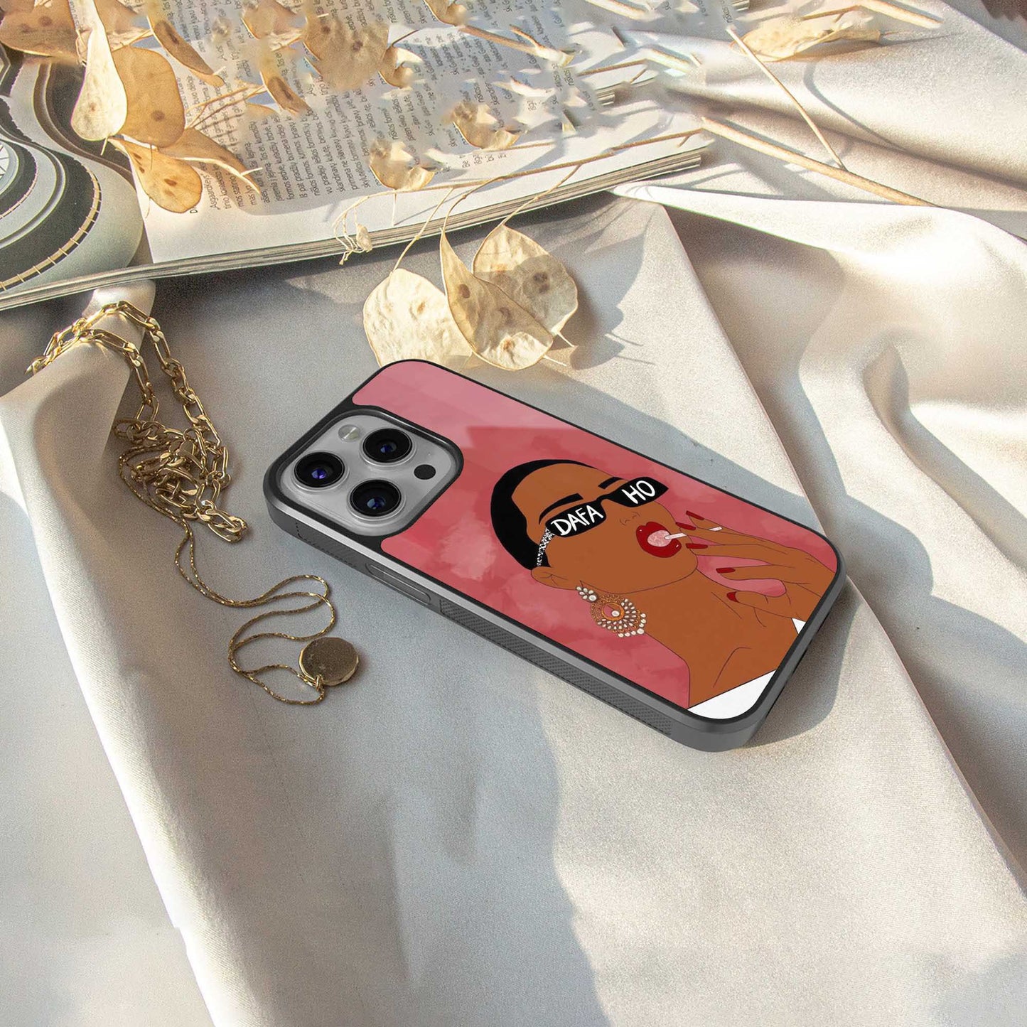 Dafa Ho Phone Case for Iphone 16 | Glass Case