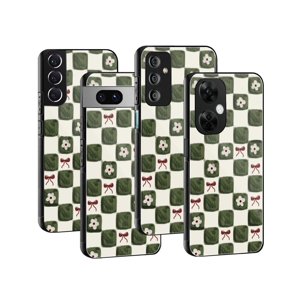 Stylish Glass Back Case for All Smartphones iPhone, Samsung, OnePlus, Pixel, Redmi, Oppo, Vivo, Motorola