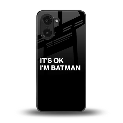 Dark Knight back phone cover | glass case for oneplus nord ce5 5g