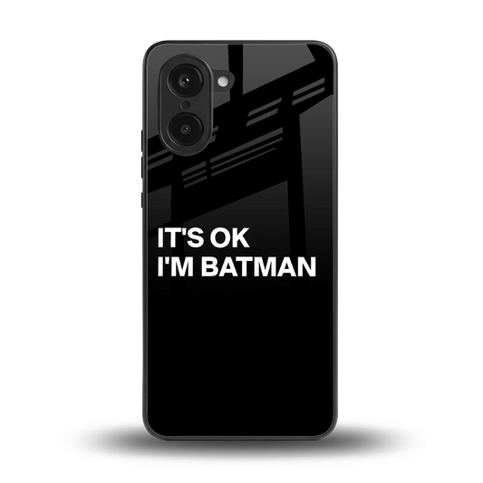 Dark Knight back phone cover | glass case for oneplus nord ce5 5g