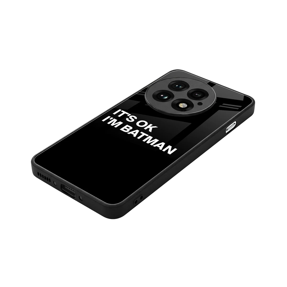 Dark Knight stylish phone case for oneplus 13 | glossy glass and slim fit