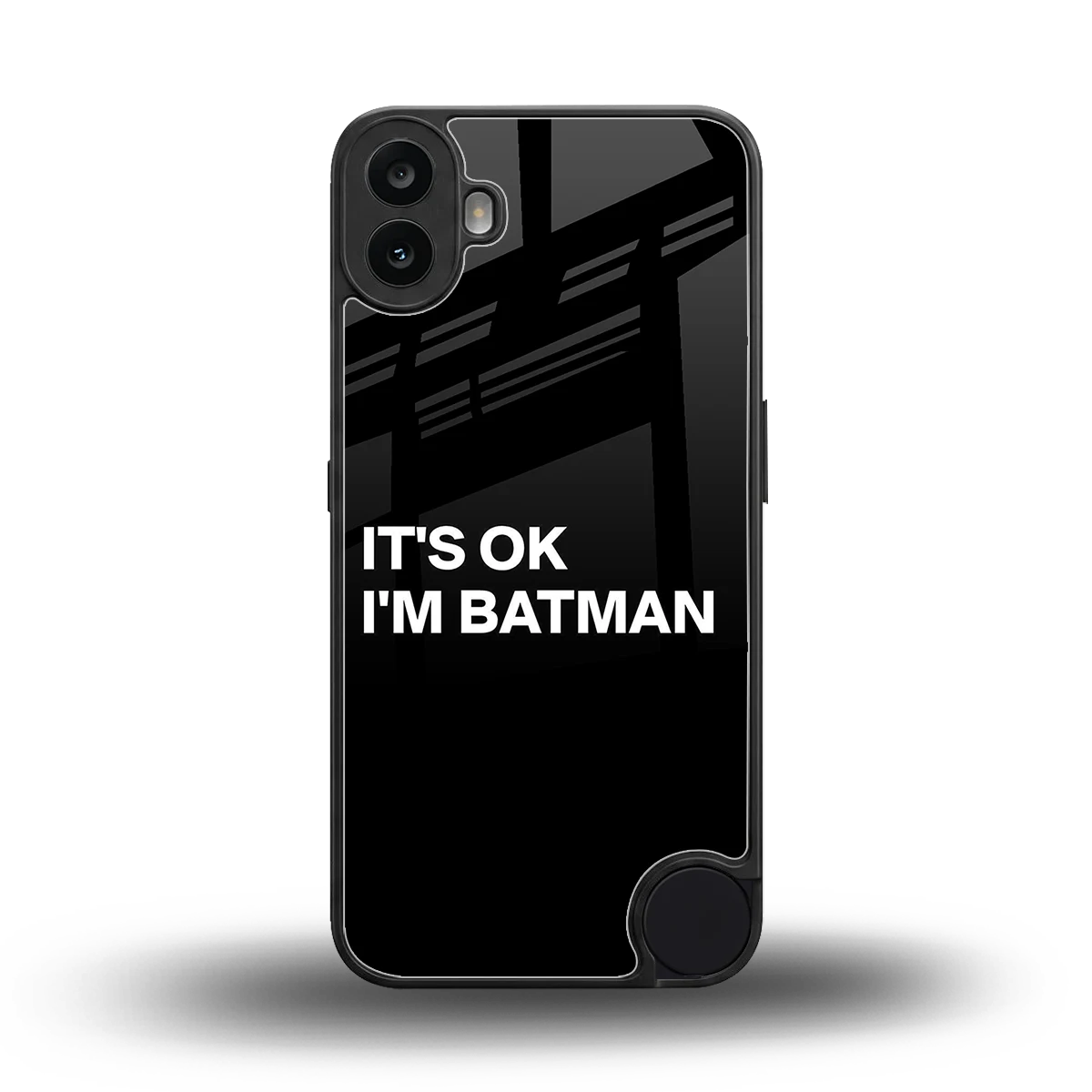 Dark Knight back phone cover | glass case for cmf nothing phone 1