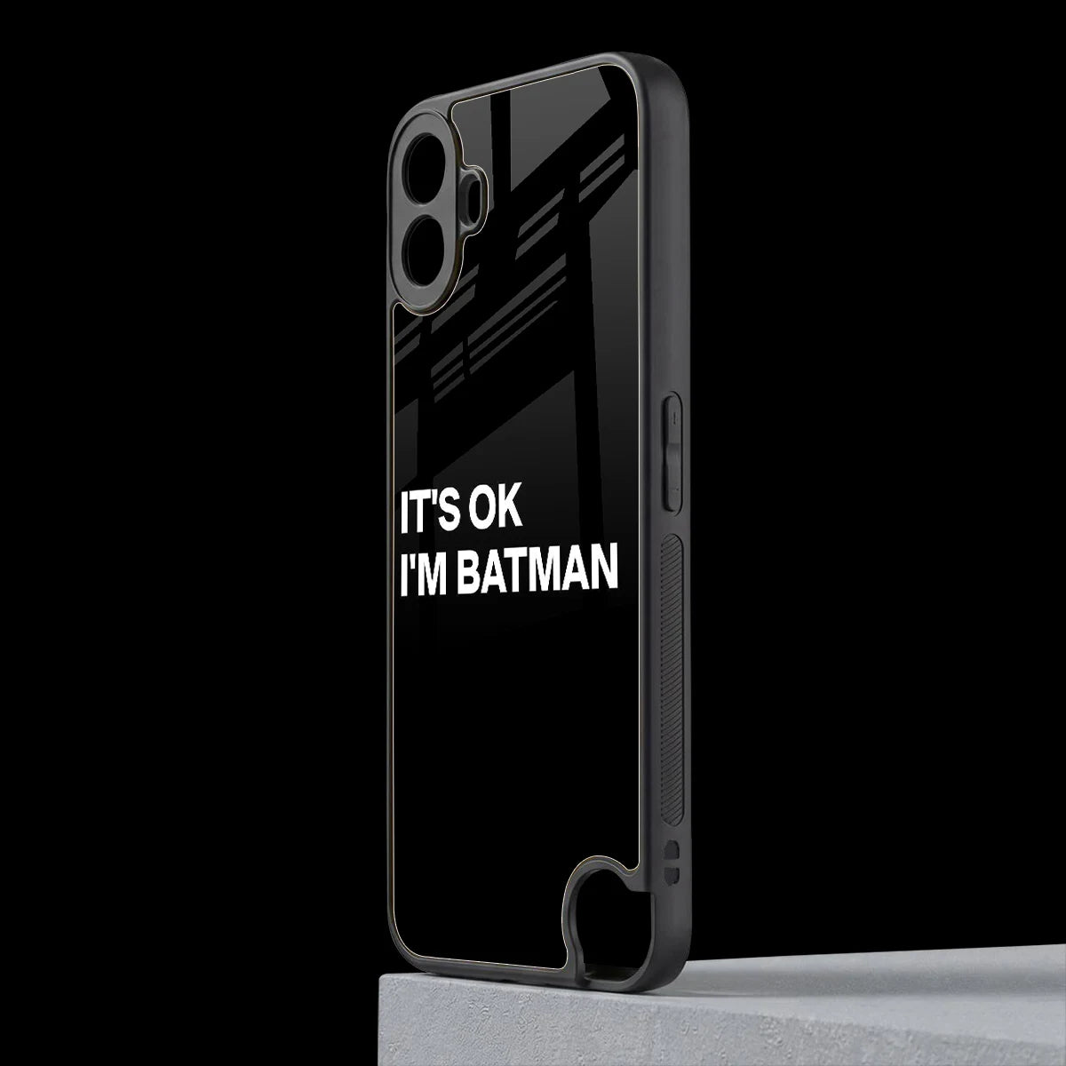 Dark Knight cmf nothing phone 1 mobile cover | shockproof glass phone case