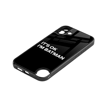 Dark Knight stylish phone case for cmf nothing phone 1 | glossy glass and slim fit